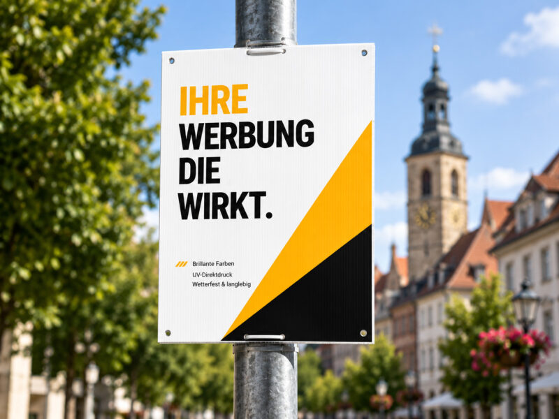 Hohlkammerplakat Hohlkammerplakat DIN A1